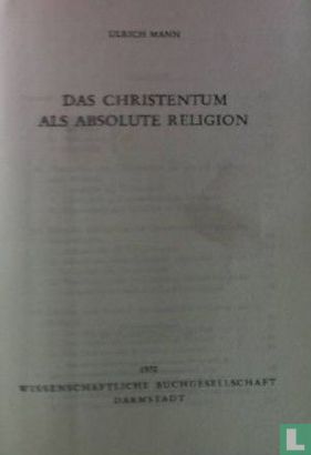 Das Christentum als absolute Religion - Bild 2