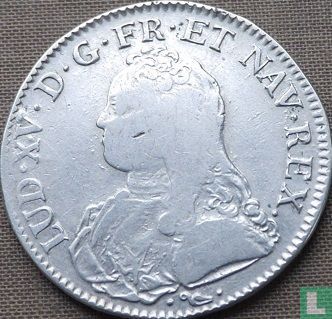 Frankrijk 1 écu 1734 (L) - Afbeelding 2