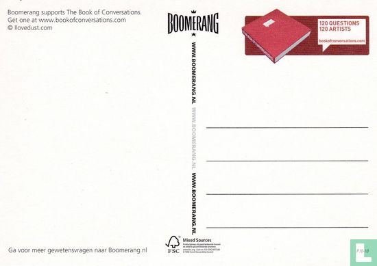 B100144- Boomerang supports The Book of Conversations - Image 2