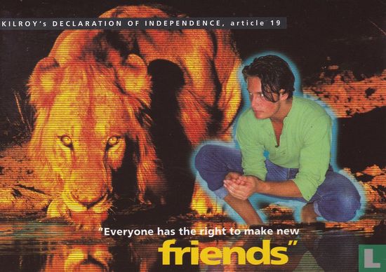 0356 - Kilroy's Travel declaration of Independence article 19 Friends - Afbeelding 1