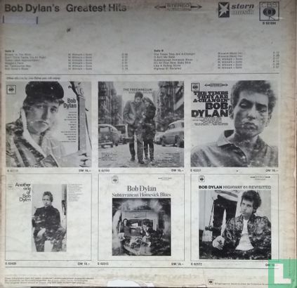 Bob Dylan's Greatest Hits  - Image 2