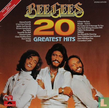 20 Greatest Hits The Bee Gees - Afbeelding 1