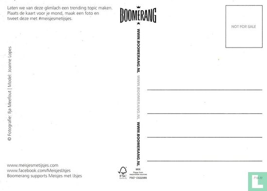 B110119a - Boomerang supports Meisjes met IJsjes - Image 2