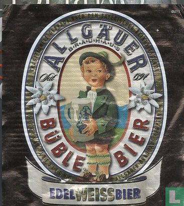 Allgäuer Büble Bier Edelweissbier - Bild 1