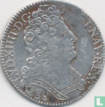 Frankrijk ¼ écu 1711 (K) - Afbeelding 2