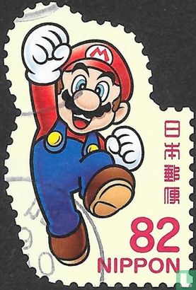 Greeting stamps - Super Mario