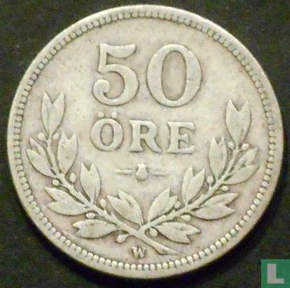 Schweden 50 Öre 1911 - Bild 2