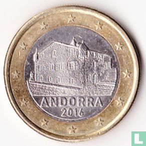 Andorra 1 euro 2016 - Afbeelding 1