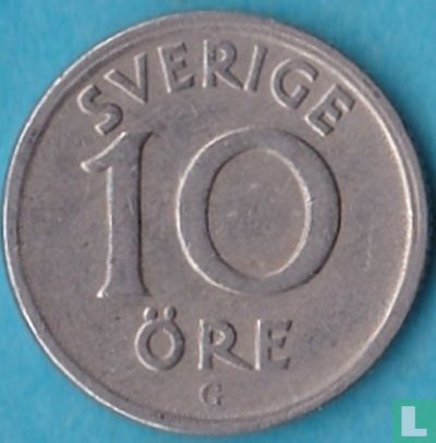 Sweden 10 öre 1940 (nickel-bronze) - Image 2