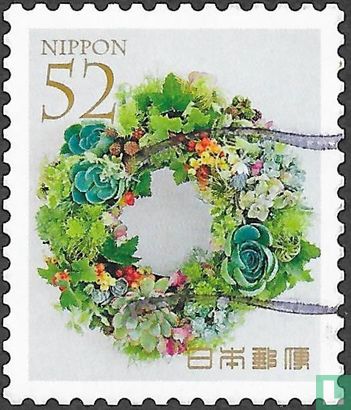 Gruß Briefmarken winter