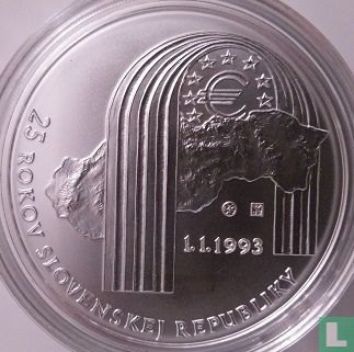 Slovakia 25 euro 2018 "25 years of the Slovak Republic" - Image 2