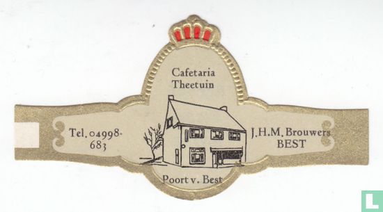 Cafétaria Theetuin Poort v. Best - Tel. 04998-681 - J.H.M. Brouwers - Afbeelding 1