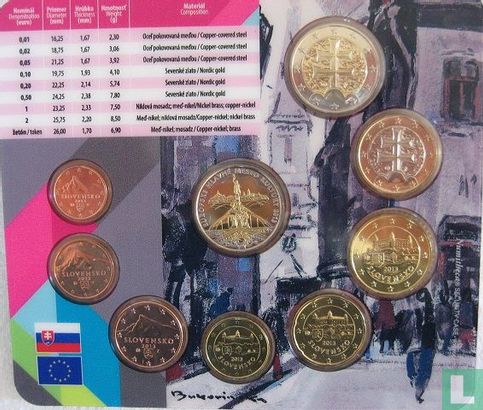 Slovakia mint set 2013 "Košice - European Capital of Culture 2013" - Image 3