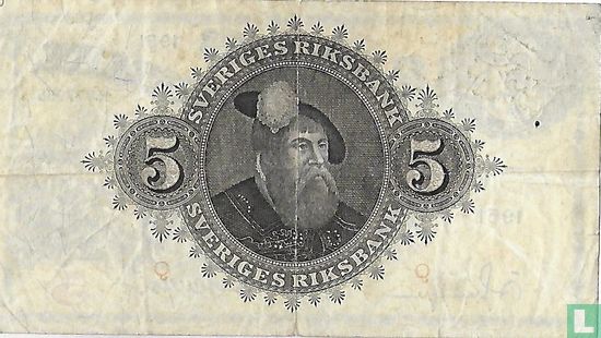 Zweden 5 Kronor 1951 - Afbeelding 2