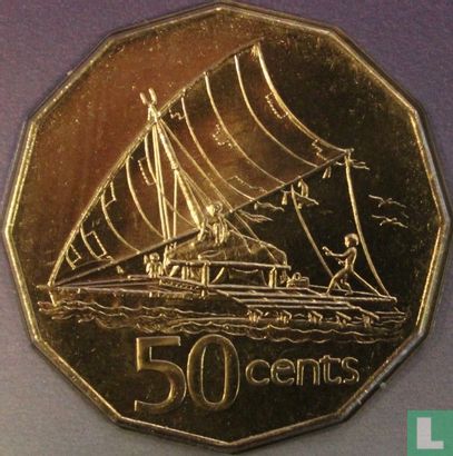 Fidji 50 cents 2000 - Image 2