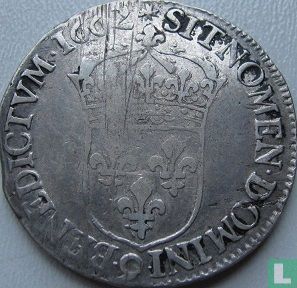 France ½ ecu 1662 (9) - Image 1