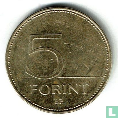 Hongarije 5 forint 2017 - Afbeelding 2