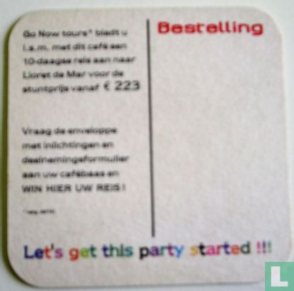 publicité bestelling let's get this party started - Afbeelding 2