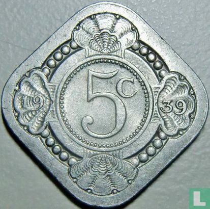 Netherlands 5 cents 1939 - Image 1