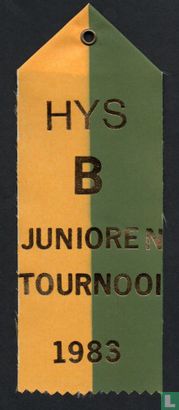 IJshockey Den Haag : HYS B Junioren Tournooi 1983