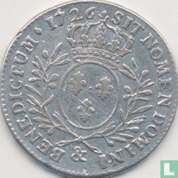 Frankrijk ½ écu 1726 (&) - Afbeelding 1