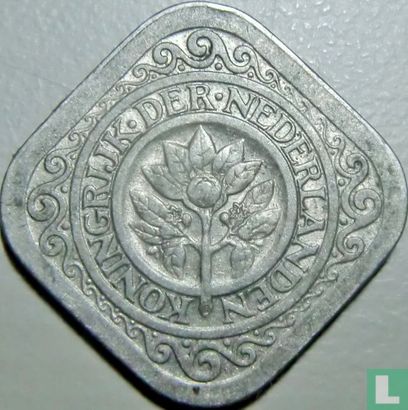 Netherlands 5 cents 1938 - Image 2
