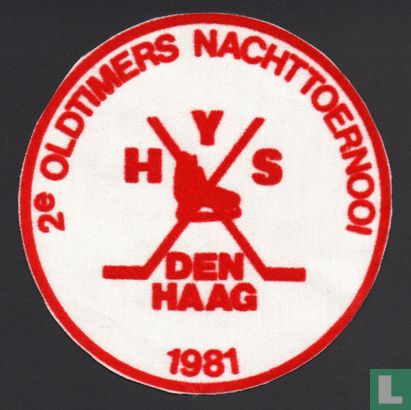 IJshockey Den Haag - 2e Oldtimers Nachttoernooi 1981