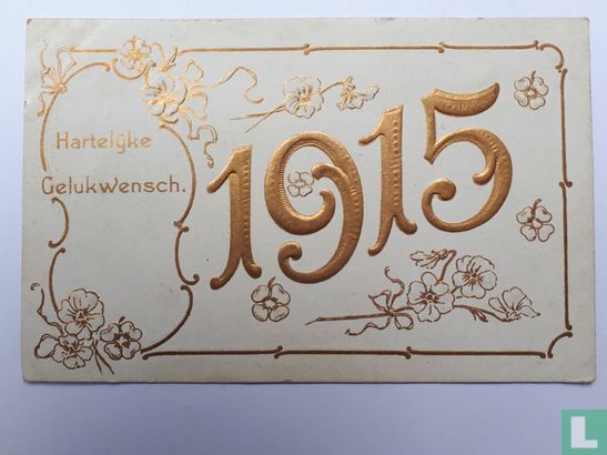 nieuwjaarskaart 1915