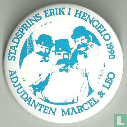 Stadsprins Erik I Hengelo 1990 - Adjudanten Marcel & Leo