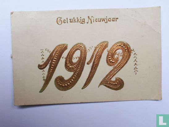 nieuwjaarskaart 1912