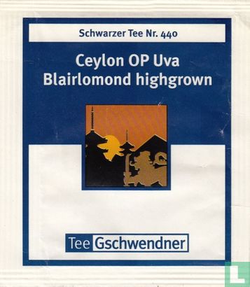 Ceylon OP Uva Blairmond highgrown - Afbeelding 1