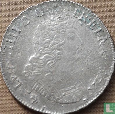 Frankrijk 1 écu 1704 (9) - Afbeelding 2