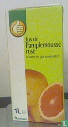 Auchan - Pouce - Jus de Pamplemousse Rose - Image 1