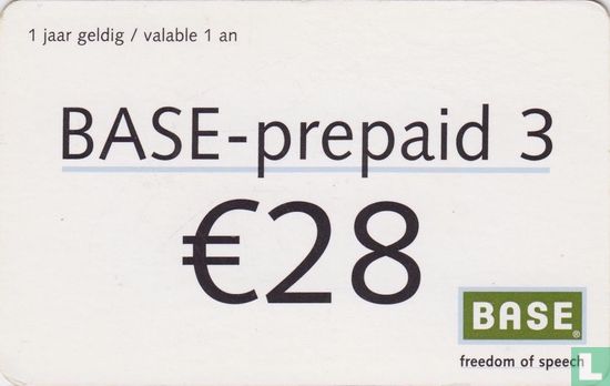 Base-prepaid 3 € 28 - Bild 1
