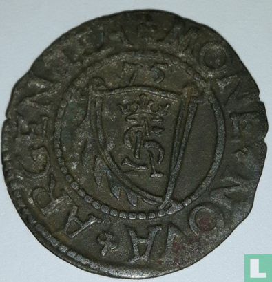 Courland 1 schilling 1575 - Image 1