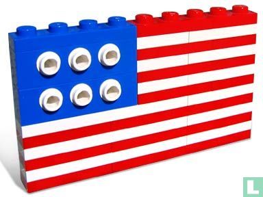 Lego 10042 American Flag polybag - Afbeelding 1