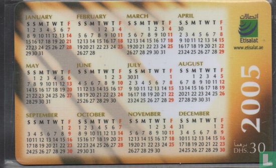 Calendar 2005 - Afbeelding 1