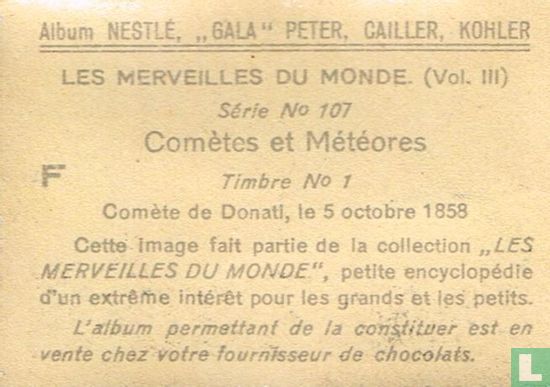 Comète de Donati, le 5 octobre 1858 - Afbeelding 2