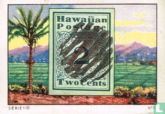 2 cents 1851-52 Hawaï - Image 1