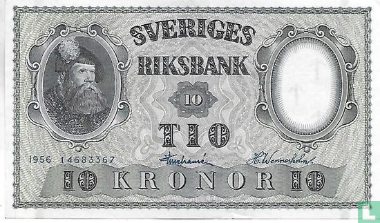 1956 10 Schweden Kronen - Bild 1