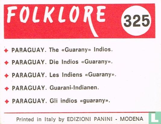 Paraguay. Guarani-Indianen - Image 2