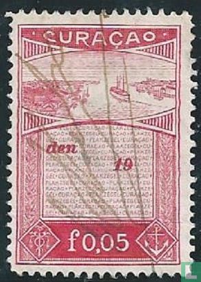 Fiscale zegel Curacao 0.05