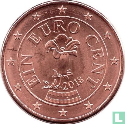 Austria 1 cent 2018 - Image 1