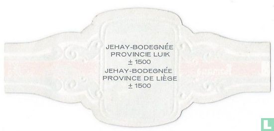 Jehay Bodegné Provincie Luik ± 1500 - Afbeelding 2