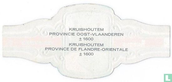 Kruishoutem Provincie Oost-Vlaanderen ± 1600 - Afbeelding 2
