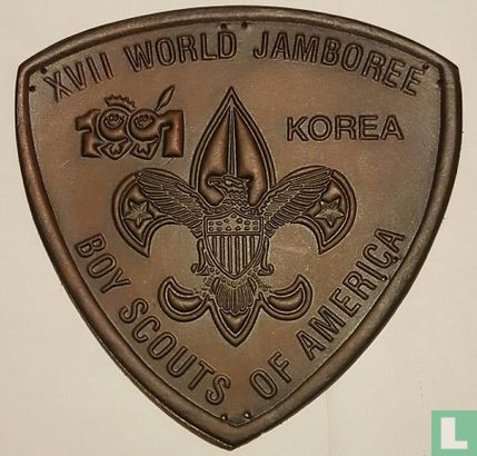 United States contingent - 17th World Jamboree - leather - Image 2