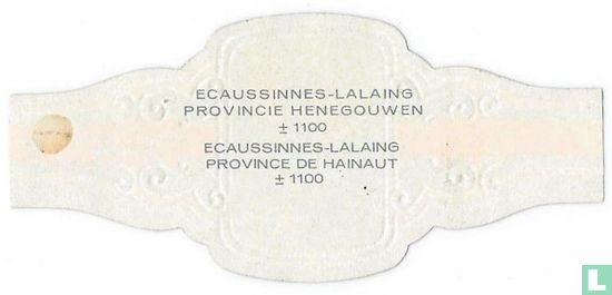 Ecausinnes-Lalaing Provincie Henegouwen ± 1100 - Afbeelding 2