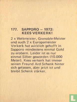 Sapporo - 1972: Kees Verkerk - Afbeelding 2