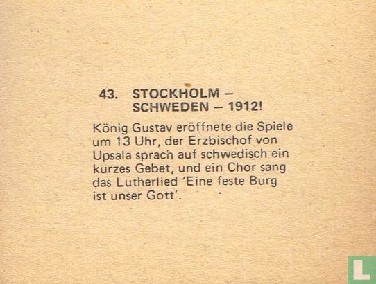 Stockholm - Schweden - 1912 - Afbeelding 2