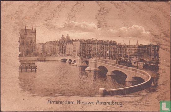Amsterdam Nieuwe Amstelbrug.